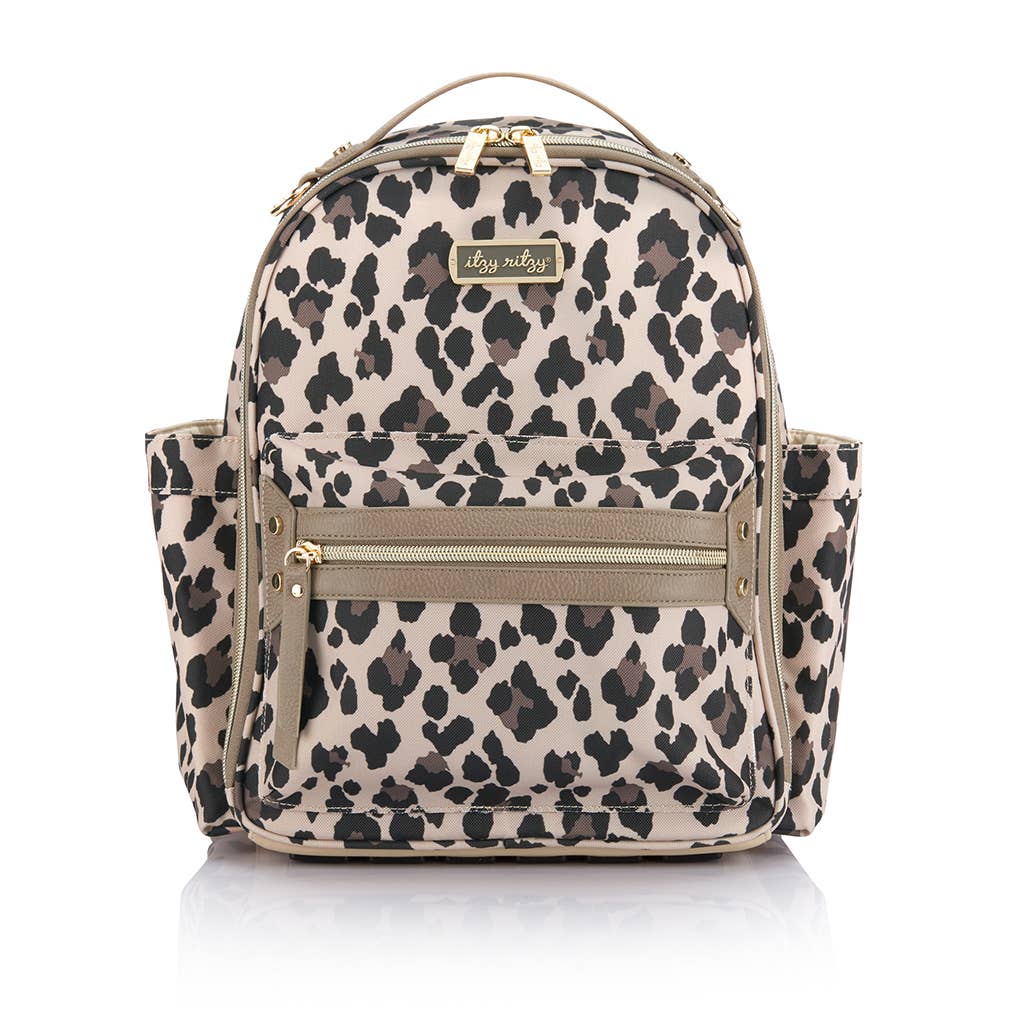 Itzy Ritzy - Leopard Itzy Mini™ Diaper Bag Backpack (7381168292018)