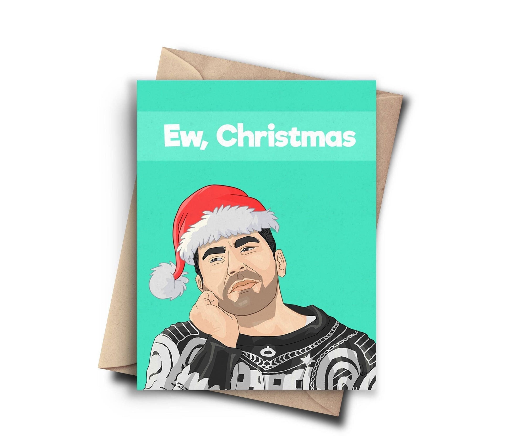 Pop Cult Paper - Ew Schitt's Creek Funny Christmas Card (7426902589618)