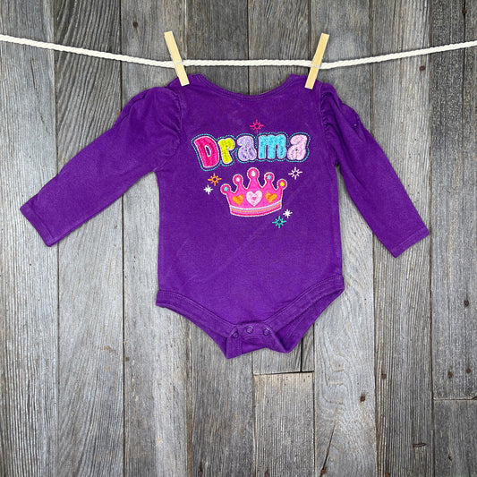 Long Sleeve Onesie 6-9 Months Essentials BCP (7175246282930)