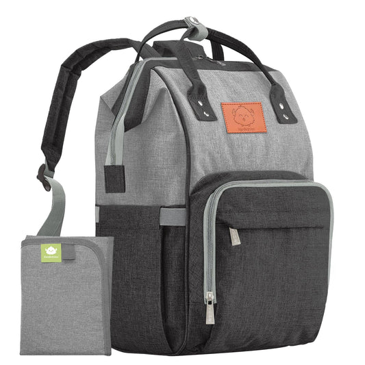 KeaBabies - Original Diaper Bag Backpack, Baby Bags with Changing Pad