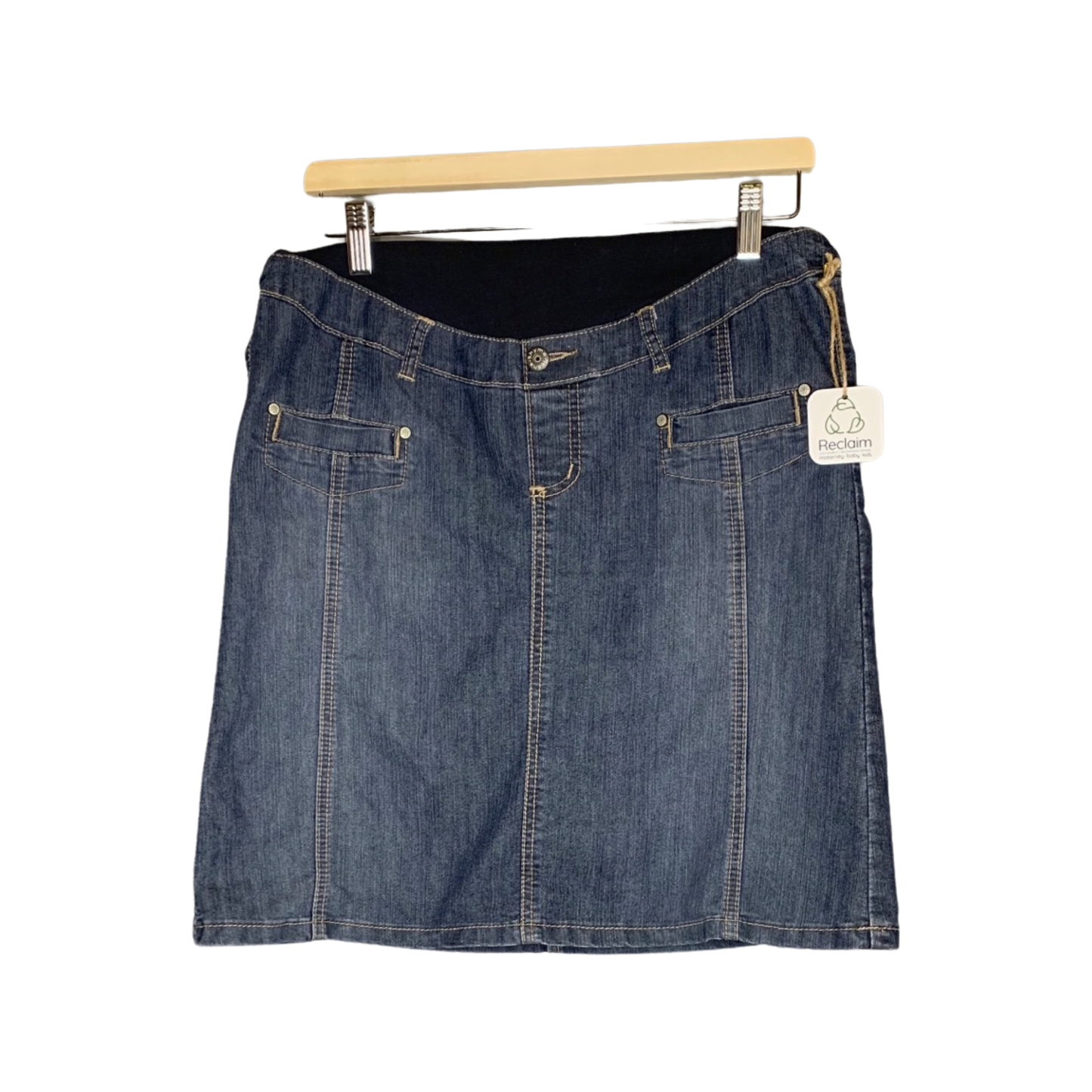 Small - Denim Skirt (7420839362738)