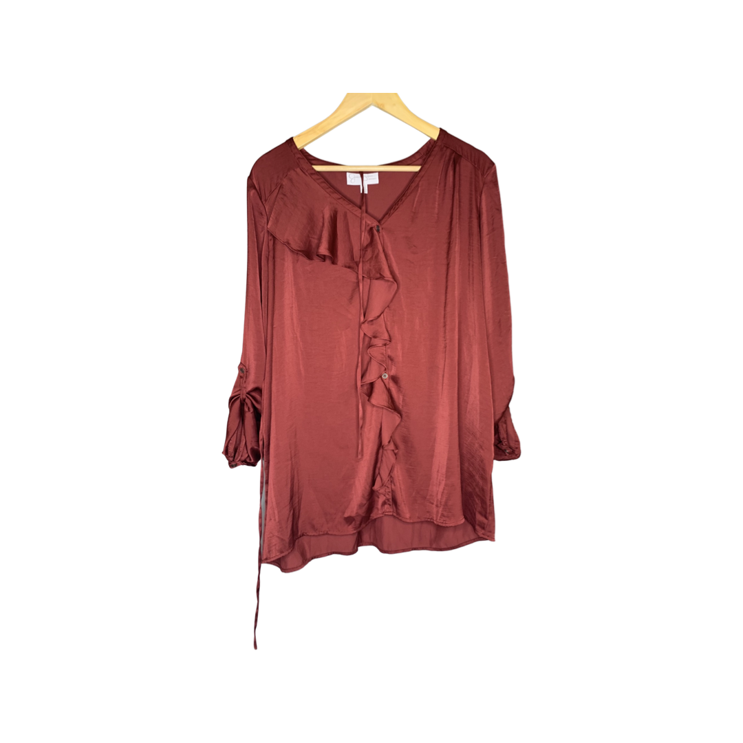 Dress Top Long Sleeve X/L BCP (7322144243890)